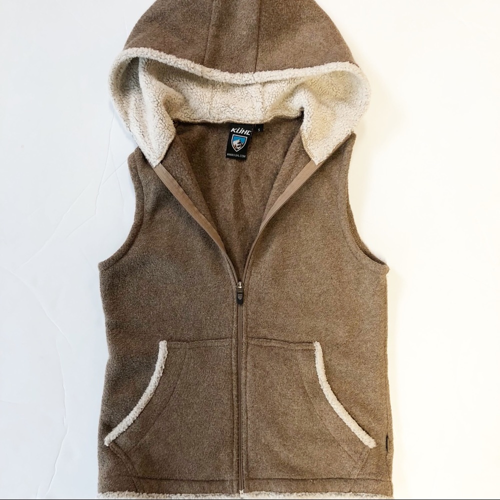 Kuhl Tan Furry Hiking Vest